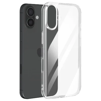 Funda Transparente de Silicona para iPhone 16