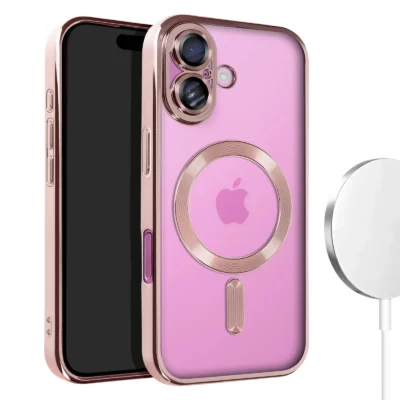 Funda MagSafe iPhone 16 Plus Protección Premium Carga Magnética Ultra - Rosa