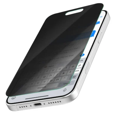 Protector Anti-Espía iPhone 16 Plus - Privacidad 30° + Dureza 9H