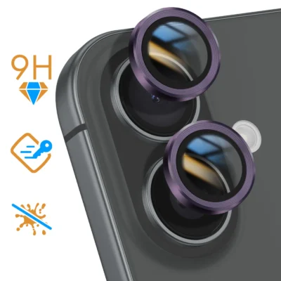Vidrio cámara para Apple iPhone 16 Plus - Morado