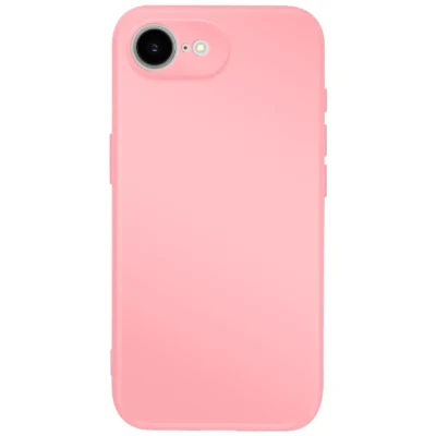 Funda Silicona Compatible para Apple iPhone 16e - Rosa