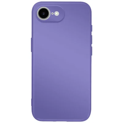 Funda Silicona Compatible para Apple iPhone 16e - Morado