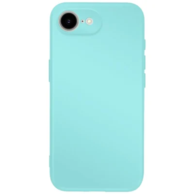 Funda Silicona Compatible para Apple iPhone 16e - Turquesa