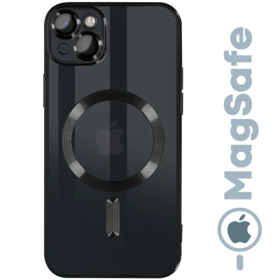 Funda MagSafe iPhone 15 Protección Premium Carga Magnética Ultra - Negro
