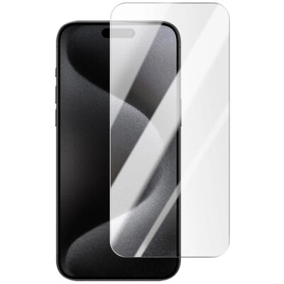Protector de Vidrio Templado 9H para Apple iPhone 15 Pro