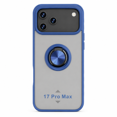 Funda con Anillo Integrado para Apple iPhone 17 PRO MAX - Azul