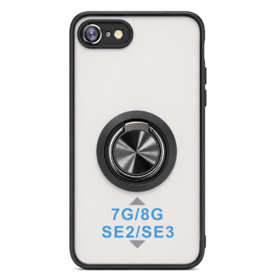 Funda con Anillo Integrado para Apple iPhone 8 - Negro