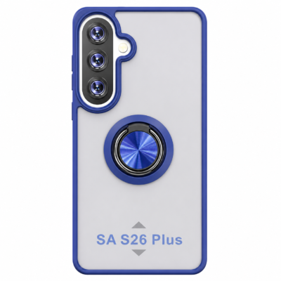 Funda con Anillo Integrado para Samsung S26 PLUS - Azul