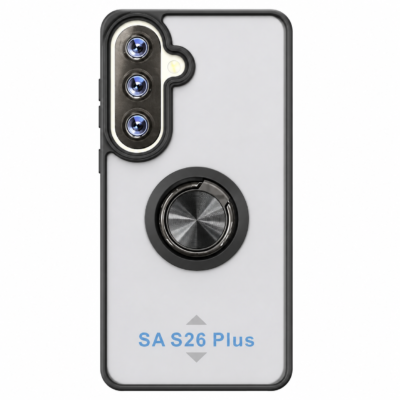 Funda con Anillo Integrado para Samsung S26 PLUS - Negro