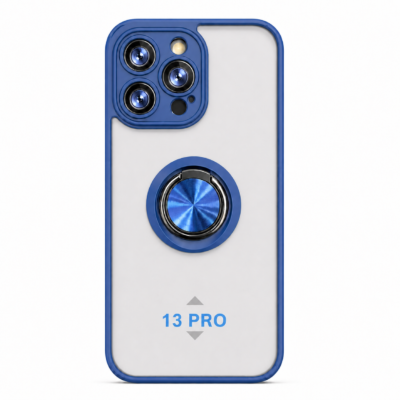 Funda con Anillo Integrado para Apple iPhone 13 PRO - Azul