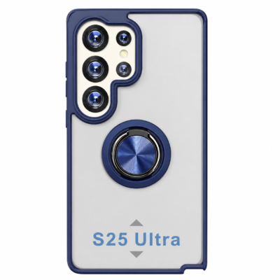 Funda con Anillo Integrado para Samsung S25 ULTRA - Azul