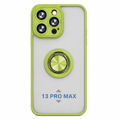 Funda con Anillo Integrado para Apple iPhone 13 PRO MAX - Verde