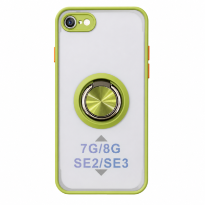 Funda con Anillo Integrado para Apple iPhone 8 - Verde