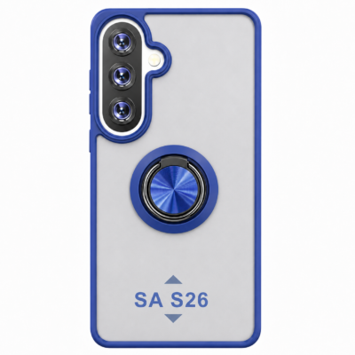 Funda con Anillo Integrado para Samsung S26 - Azul