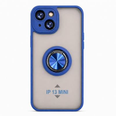 Funda con Anillo Integrado para Apple iPhone 13 MINI - Azul
