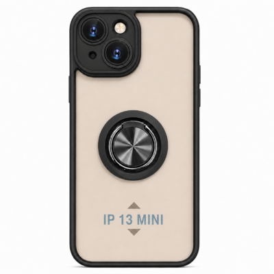 Funda con Anillo Integrado para Apple iPhone 13 MINI - Negro