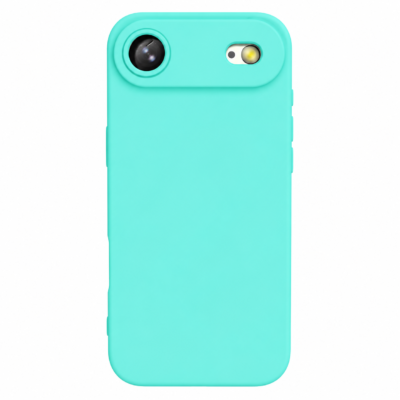 Funda de Silicona con Protección de Cámara – Antigolpes y Tacto Suave para IPHONE 17 Air - Turquesa