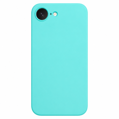 Funda de Silicona con Protección de Cámara – Antigolpes y Tacto Suave para IPHONE 16E - Turquesa