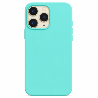 Funda de Silicona con Protección de Cámara – Antigolpes y Tacto Suave para IPHONE 15 Pro Max - Turquesa