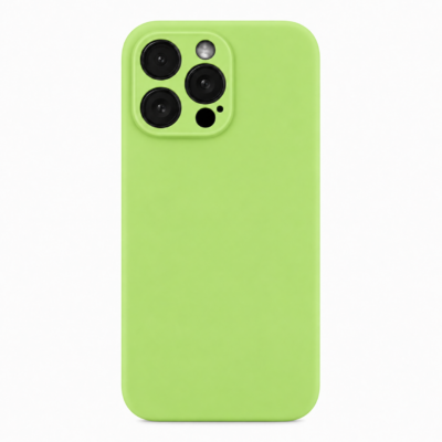 Funda de Silicona con Protección de Cámara – Antigolpes y Tacto Suave para IPHONE 12 Pro Max - Verde