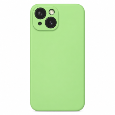 Funda de Silicona con Protección de Cámara – Antigolpes y Tacto Suave para IPHONE 14 - Verde