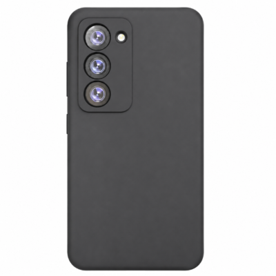 Funda de Silicona con Protección de Cámara – Antigolpes y Tacto Suave para Xiaomi Redmi 15 - Negro