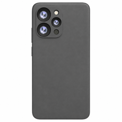 Funda de Silicona con Protección de Cámara – Antigolpes y Tacto Suave para Xiaomi Redmi 12 - Negro
