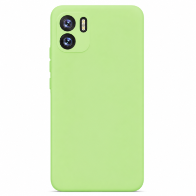 Funda de Silicona con Protección de Cámara – Antigolpes y Tacto Suave para Xiaomi Redmi A1 - Verde