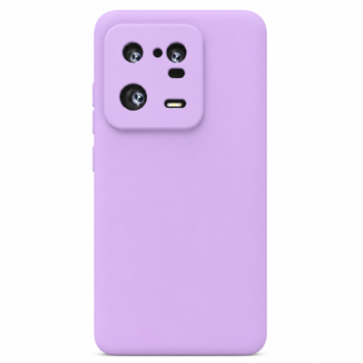 Funda de Silicona con Protección de Cámara – Antigolpes y Tacto Suave para Xiaomi Mi 13 Pro - Morado