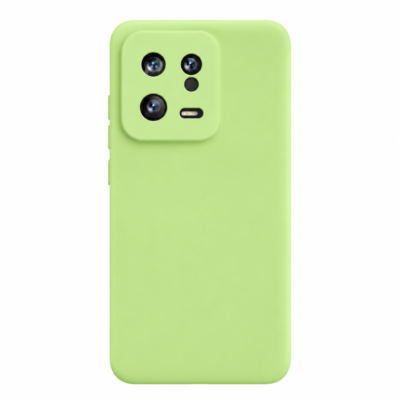 Funda de Silicona con Protección de Cámara – Antigolpes y Tacto Suave para Xiaomi Mi 13 - Verde