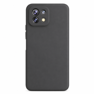 Funda de Silicona con Protección de Cámara – Antigolpes y Tacto Suave para Xiaomi Mi 11 Lite - Negro