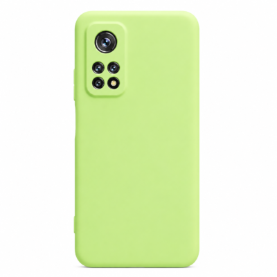 Funda de Silicona con Protección de Cámara – Antigolpes y Tacto Suave para Xiaomi Mi 10T - Verde