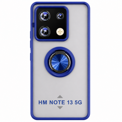 Funda con Anillo Integrado para Xiaomi Redmi Note 13 5G - Azul