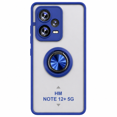 Funda con Anillo Integrado para Xiaomi Redmi Note 12 5G - Azul