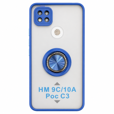 Funda con Anillo Integrado para Xiaomi Redmi 9C