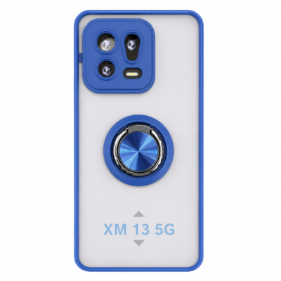Funda con Anillo Integrado para Xiaomi MI 13 - Azul