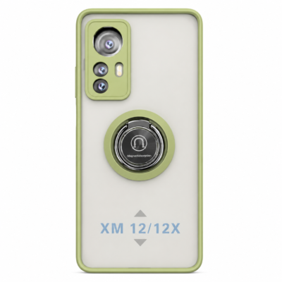 Funda con Anillo Integrado para Xiaomi MI 12X - Verde