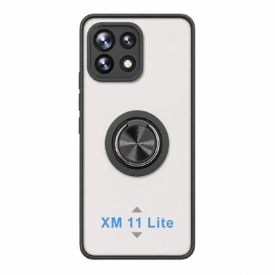 Funda con Anillo Integrado para Xiaomi MI 11 LITE - Negro