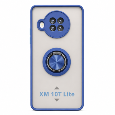Funda con Anillo Integrado para Xiaomi MI 10T LITE - Azul