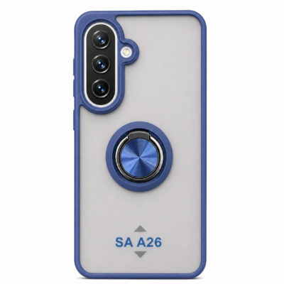 Funda con Anillo Integrado para Samsung A26 - Azul