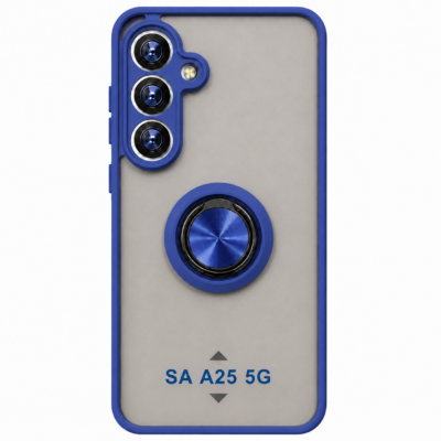 Funda con Anillo Integrado para Samsung A24 - Azul