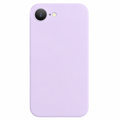 Funda de Silicona con Protección de Cámara – Antigolpes y Tacto Suave para IPHONE 16E - Morado