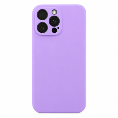 Funda de Silicona con Protección de Cámara – Antigolpes y Tacto Suave para IPHONE 12 Pro Max - Morado