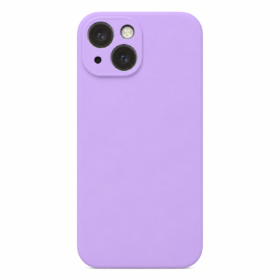 Funda de Silicona con Protección de Cámara – Antigolpes y Tacto Suave para IPHONE 14 - Morado