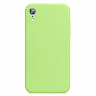 Funda de Silicona con Protección de Cámara – Antigolpes y Tacto Suave para IPHONE XR - Verde