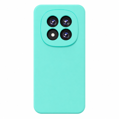 Funda de Silicona con Protección de Cámara – Antigolpes y Tacto Suave para Xiaomi Redmi Note 14 Pro Plus - Turquesa