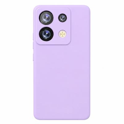 Funda de Silicona con Protección de Cámara – Antigolpes y Tacto Suave para Xiaomi Redmi Note 13 5G - Morado