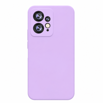 Funda de Silicona con Protección de Cámara – Antigolpes y Tacto Suave para Xiaomi Redmi Note 12 4G - Morado