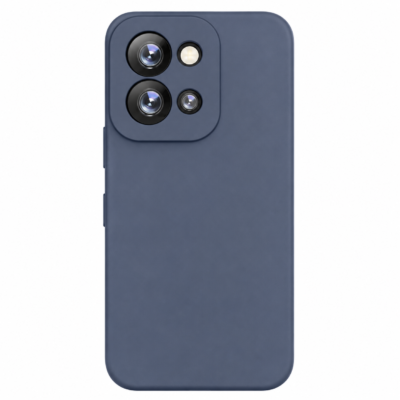 Funda de Silicona con Protección de Cámara – Antigolpes y Tacto Suave para Xiaomi Redmi 15C - Azul