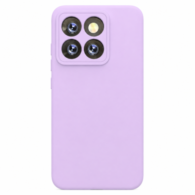 Funda de Silicona con Protección de Cámara – Antigolpes y Tacto Suave para Xiaomi Mi 14T - Morado
